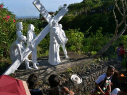 Station II: Jesus carries his cross